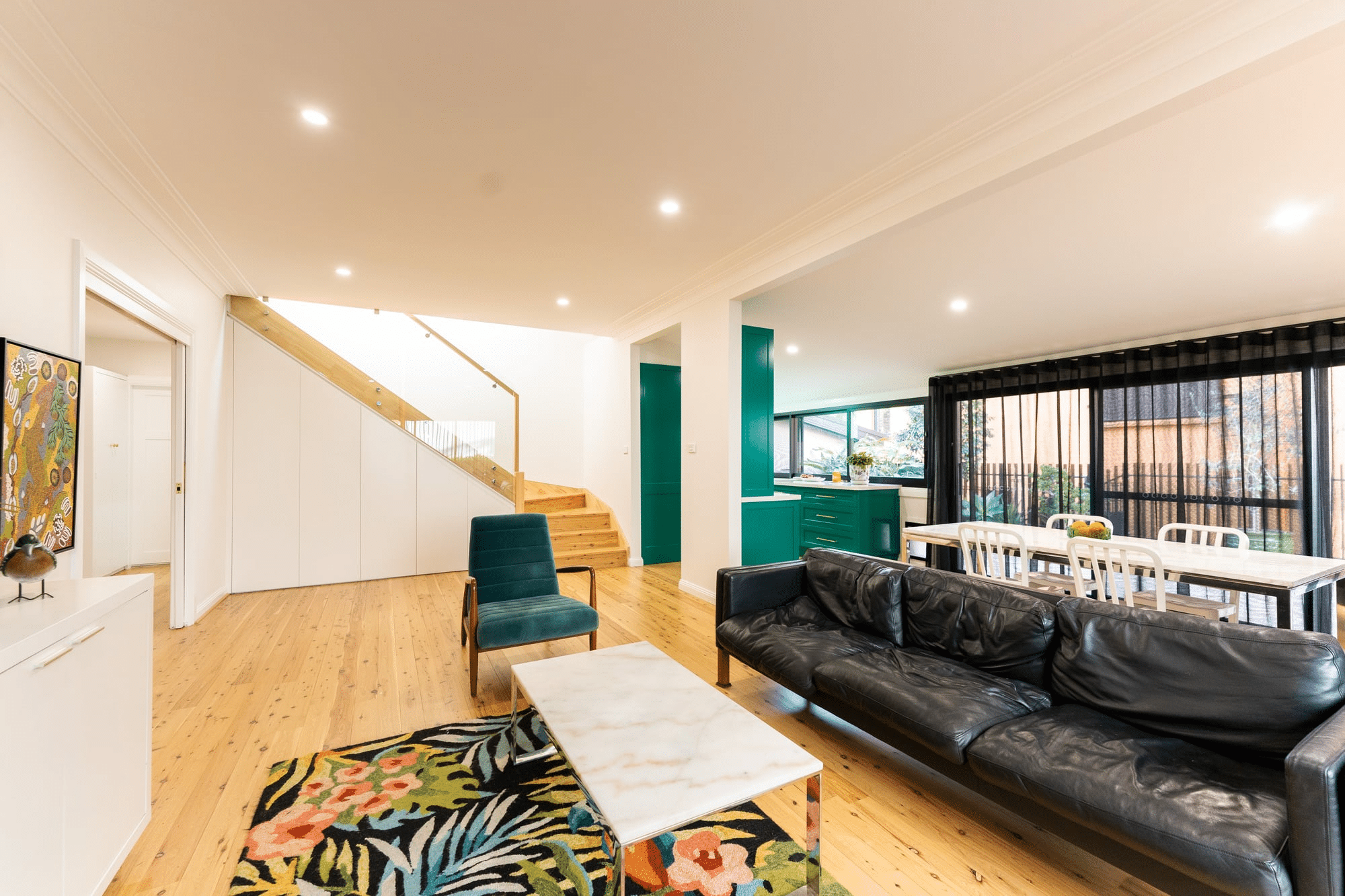 New downstairs living space added by Adlington Homes
