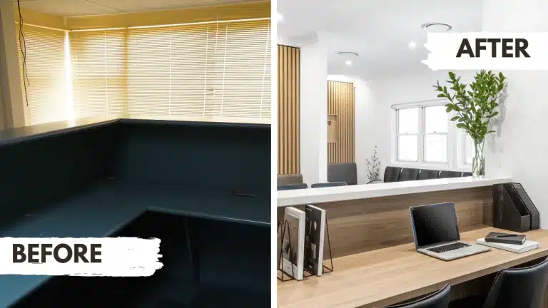 Commercial fit-out ready space after an Adlington Homes strip out