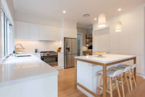 West Wollongong home extension by Adlington Homes